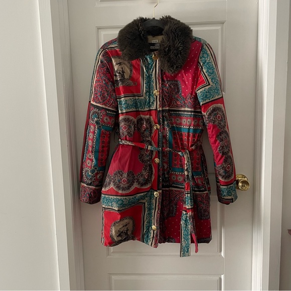 LOVE MOSCHINO Pattern Jacket US Size 4 - Picture 9 of 10